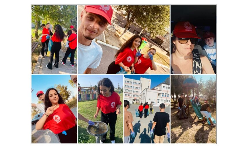 voluntarii de la crucea rosie subfiliala harsova implicati in actiunea civica intitulata ziua curateniei nationale de la harsova totul este posibil cand se vrea spun ei 6aae63951b732