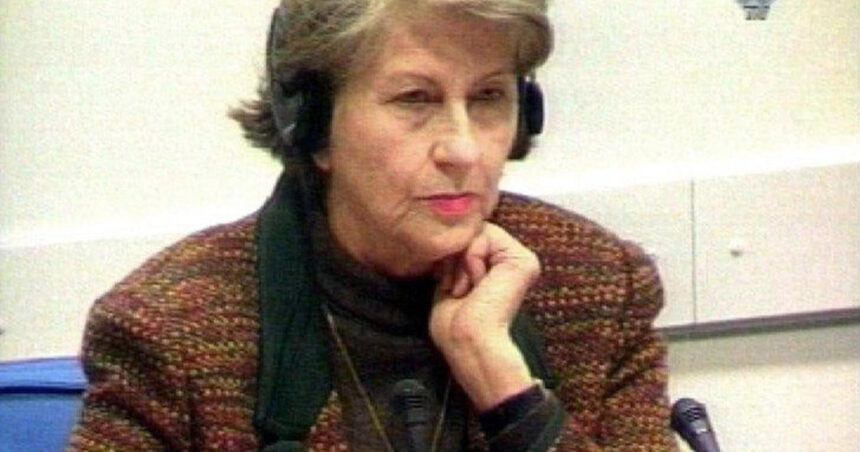 a murit biljana plavsic fosta presedinta a sarbilor bosniaci condamnata pentru crime de razboi 6abe61a612633
