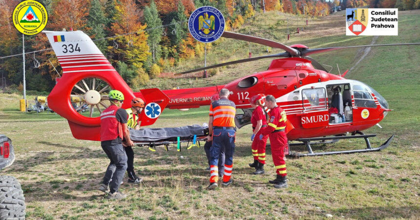 accident grav pe munte un adolescent de 14 ani a cazut pe un traseu de mountain bike a fost nevoie de interventia elicopterului smurd 6acbd6da11457