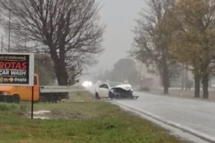 accident rutier in comuna baia din judetul tulcea o masina facuta praf 6ae2ee61018f9