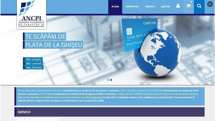 ancpi aplicatia myeterra care permite solicitarea de documente online de catre proprietari nu este functionala 6abe9f17d34f5
