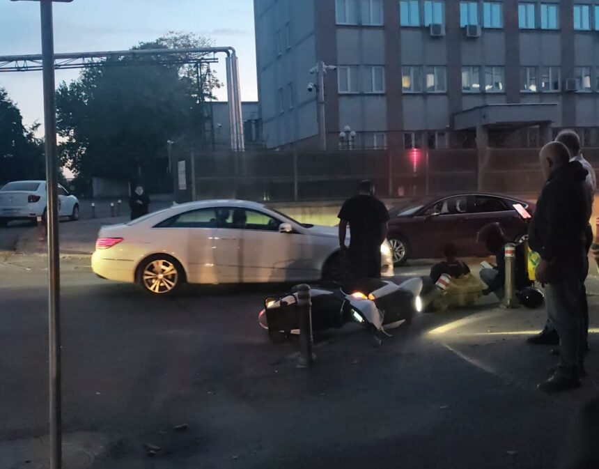 constanta accident intre un autoturism si un scuter pe badea cartan 6ac91275a4af1