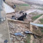 foto un autoturism a ajuns intr un canal de pe marginea dn 22 in zona sibioara 6ace2030aeabd