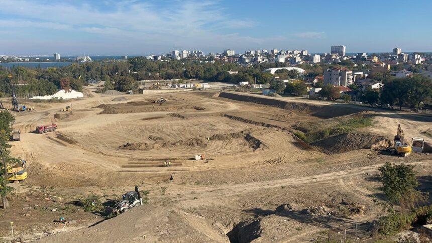 foto video lucrari in ritm sustinut la stadionul gheorghe hagi din constanta vezi aici cum arata santierul dupa doua saptamani de la ordinul de incepere 6ad0f0e49d085