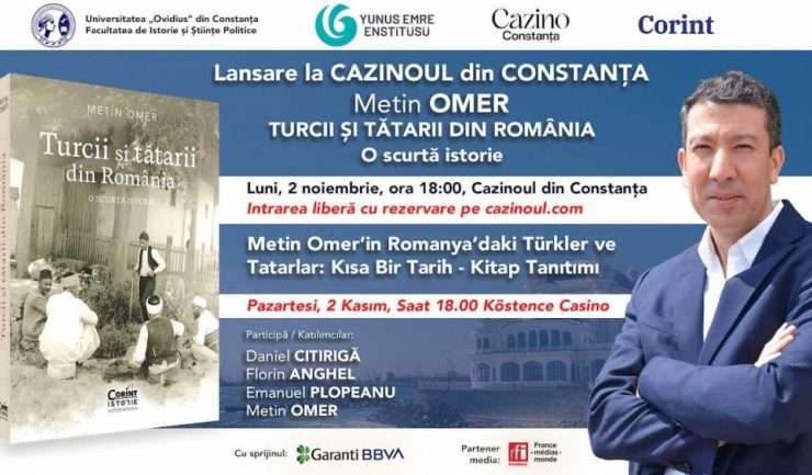 lansare de carte la cazinoul din constanta turcii si tatarii din romania o scurta istorie de metin omer 6ae60d42735af