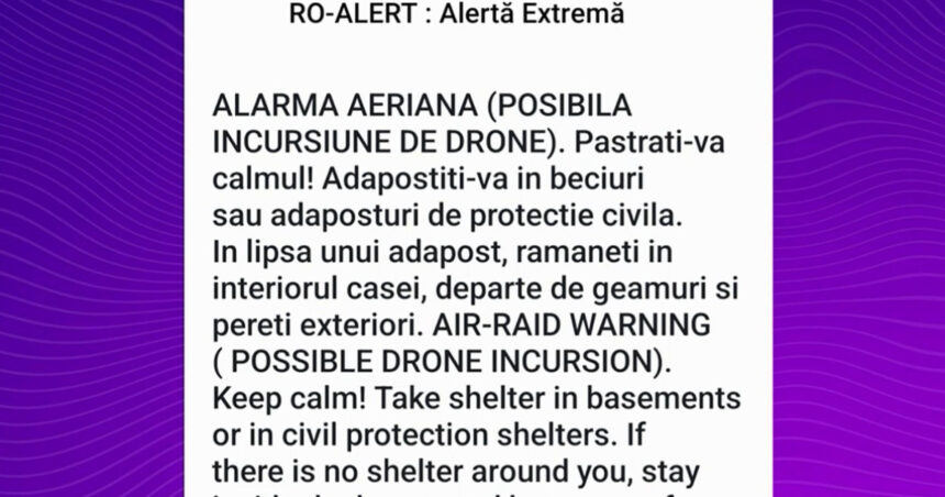 news alert alerta de drone in 5 judete din estul tarii au fost ridicate de la sol 4 avioane f 16 si un elicopter spatiul aerian inchis in iasi 6ae6233b1ad91