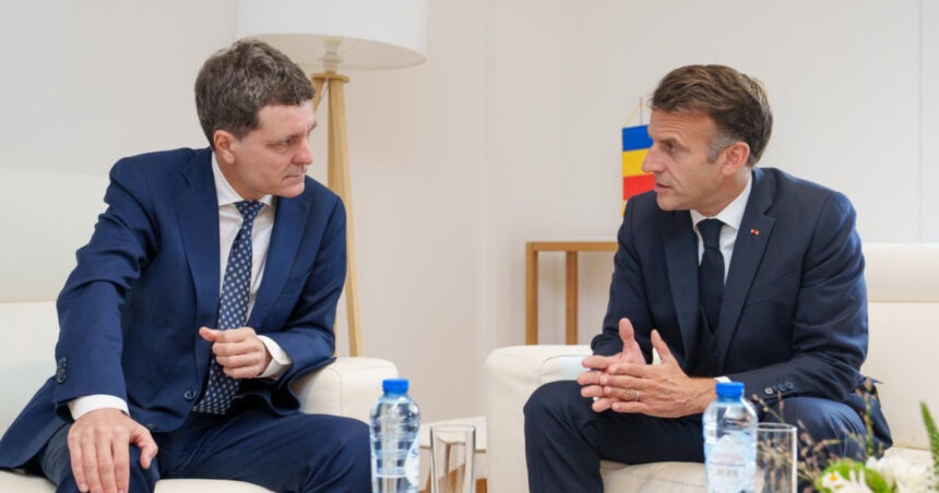 nicusor dan s a intalnit cu emmanuel macron i am transmis ingrijorarea fata de atacurile cu drone asupra navelor din marea neagra 6ad34f59f04a2