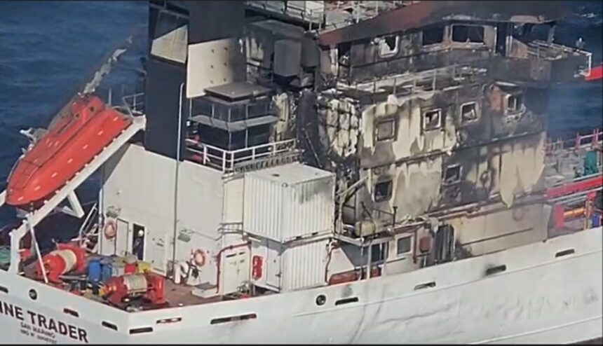 operatiunile de cautare si salvare a membrilor echipajului navei wine trader reluate 6ad1ea8143a7f