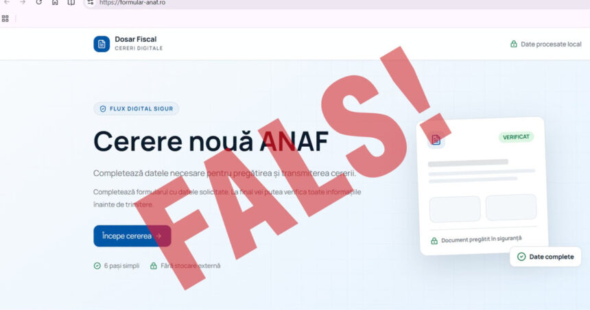 tentative de frauda in numele anaf escrocii cer cnp uri si informatii bancare ce trebuie facut daca ai accesat un site fals 6ad1e8c80ddfb