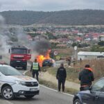 un autoturism inmatriculat in ucraina a luat foc la intrare in babadag 6ad4bb3466217