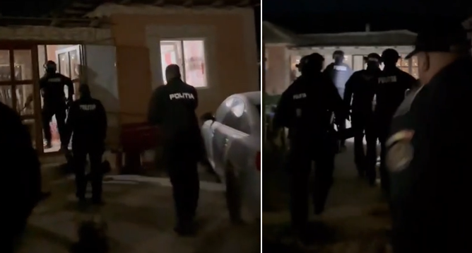 video doi barbati retinuti dupa ce ar fi furat lemne din padurea ocolului silvic baneasa politistii au gasit 5 motofierastraie la perchezitii 6ac234d781ee0